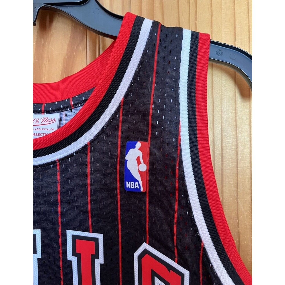 Mitchell & Ness NBA Swingman Bulls Dennis Rodman Alternate Jersey 95-96 Size XL - Picture 3 of 12